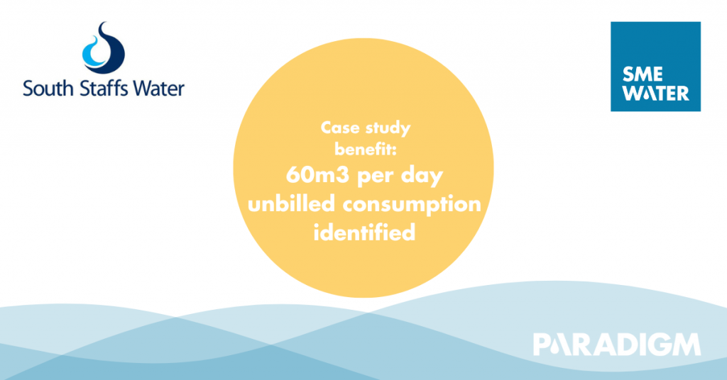 Paradigm Indicates Unbilled Consumption SME Water Ltd