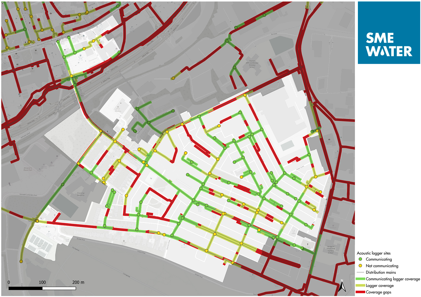 Radar Fixed Acoustic Networks